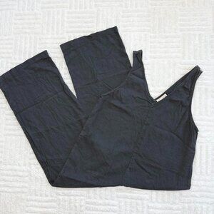 universal thread flowy wide leg linen jumpsuit